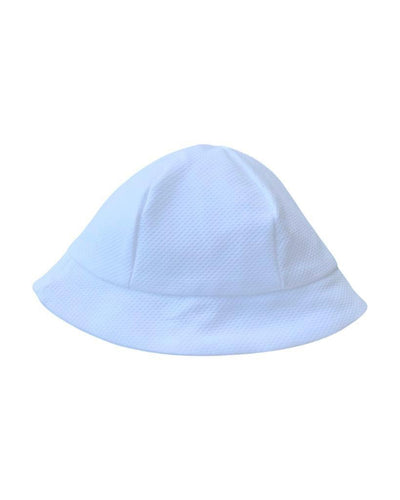 White Pique Sun Hat