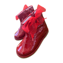 Load image into Gallery viewer, Red patent boot